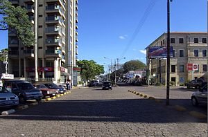 {{pt|Vista da cidade de Botucatu (avenida D.